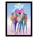 KPOP DEMON HUNTERS SAJA BOY FRAMED PRINT