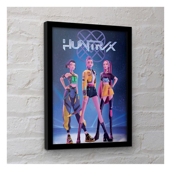 DEMON HUNTERS FRAMED PRINT