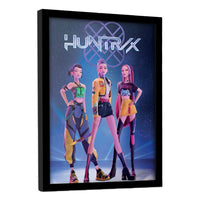 KPOP DEMON HUNTERS FRAMED PRINT