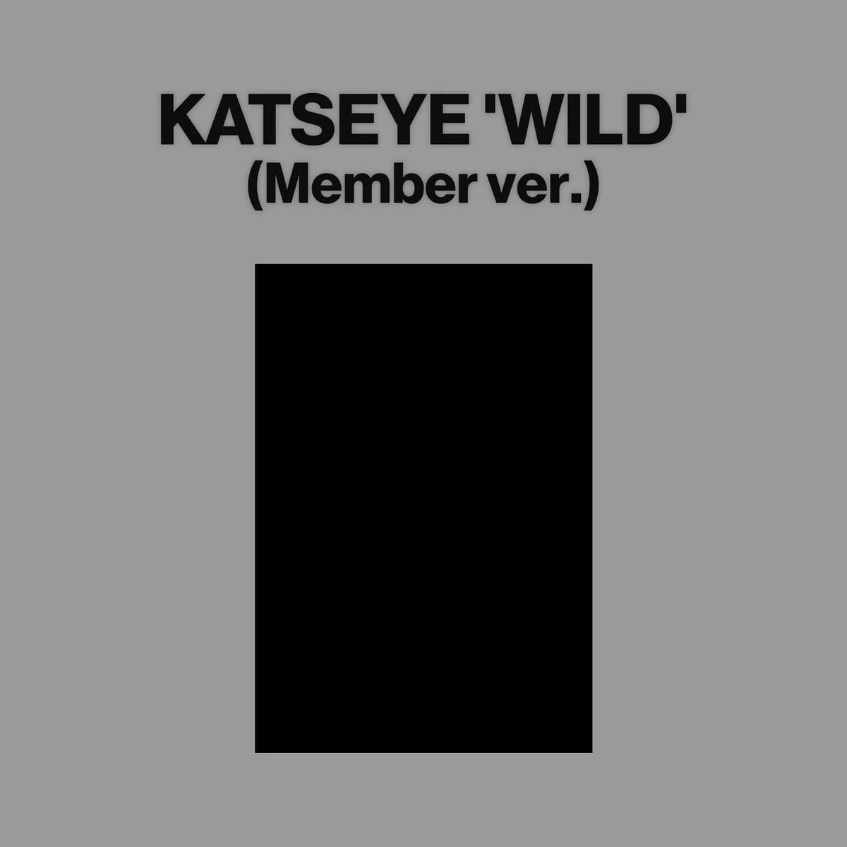 [PRE-ORDER] KATSEYE - WILD (MEMBER VER.)