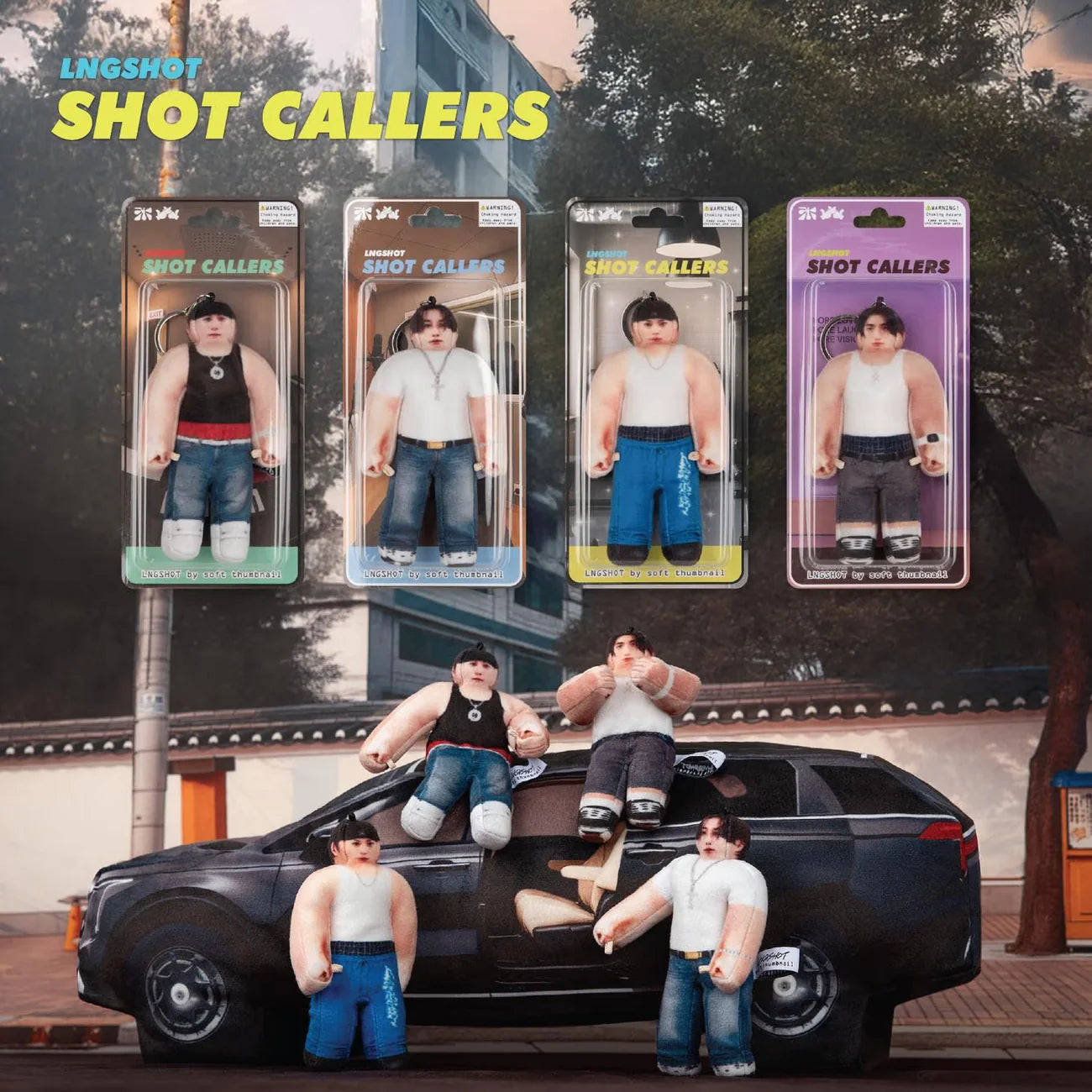[PRE-ORER] LNGSHOT - SHOT CALLERS (DEBUT EP) (CHARACTER VER.) (LIMITED EDITION)