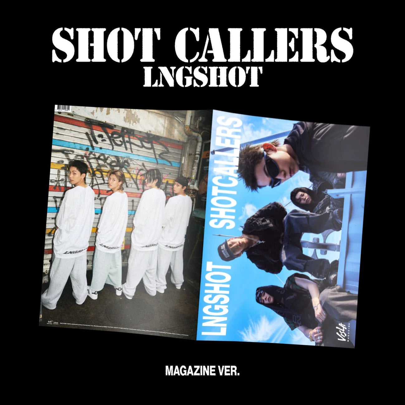 [PRE-ORDER] LNGSHOT - SHOT CALLERS (Magazine Ver.)