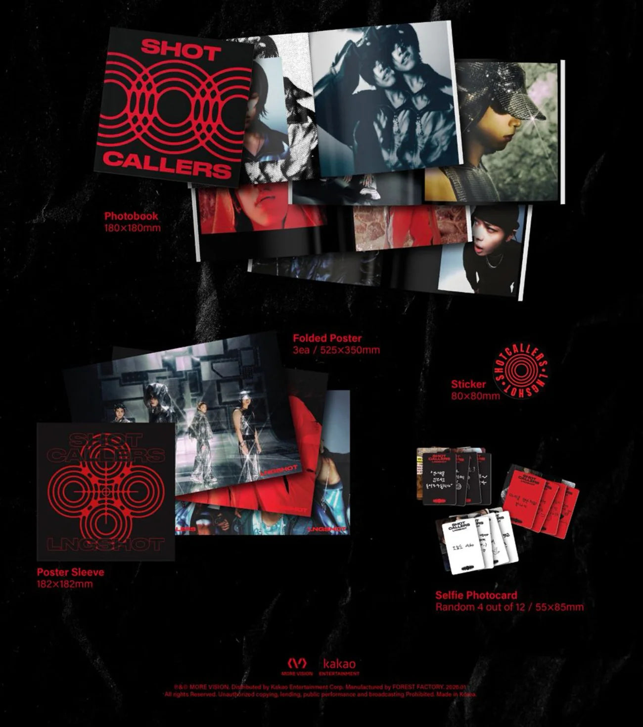 [PRE-ORDER] LNGSHOT - SHOT CALLERS (STANDARD VER.)