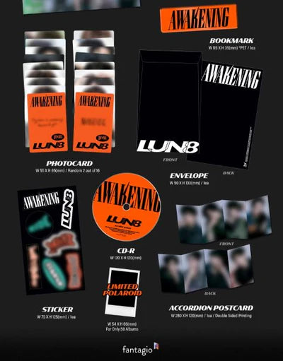 Lun8 - Awakening (3rd Mini Album)