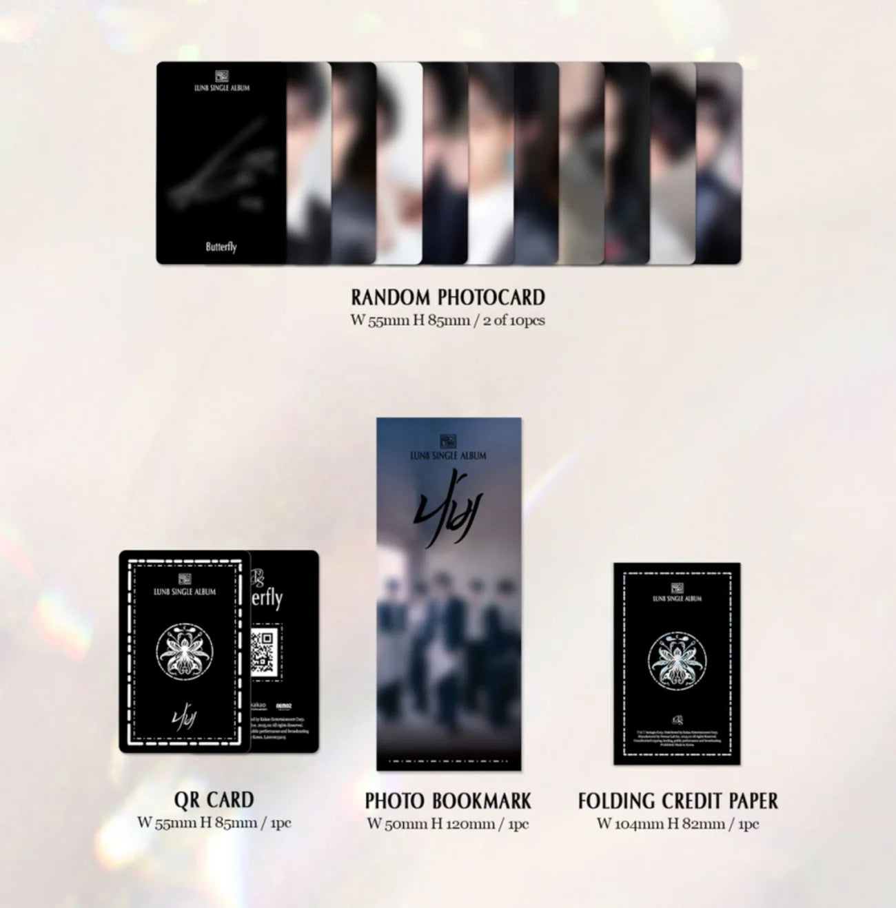 LUN8 - Single Album Butterfly (NEMO)