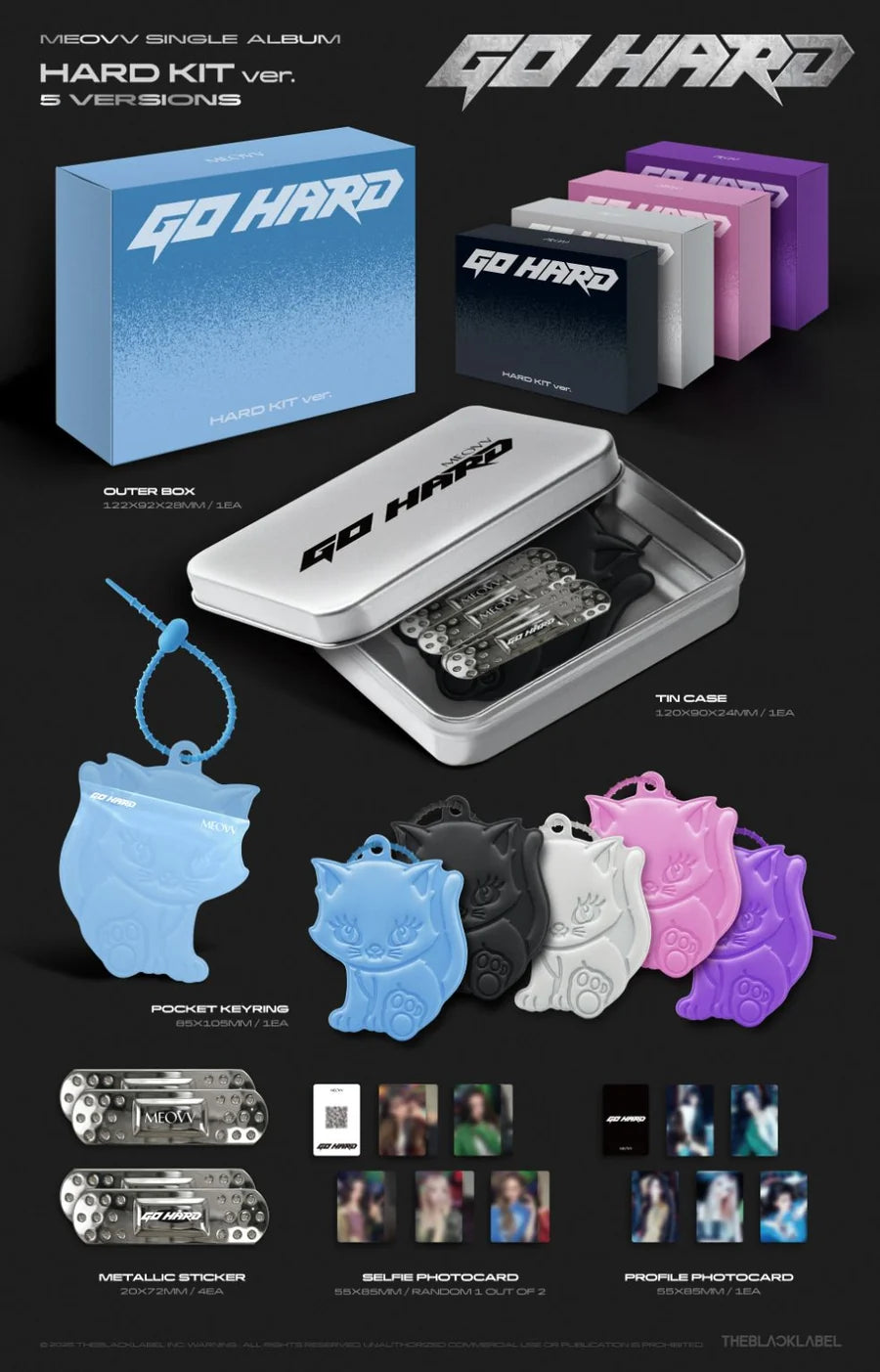 [PRE-ORDER] MEOVV - GO HARD (HARD KIT Ver.)