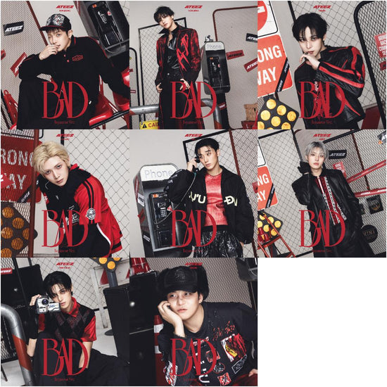 [Pre-Order] ATEEZ – BAD ( Member Ver. Japanese Edition)