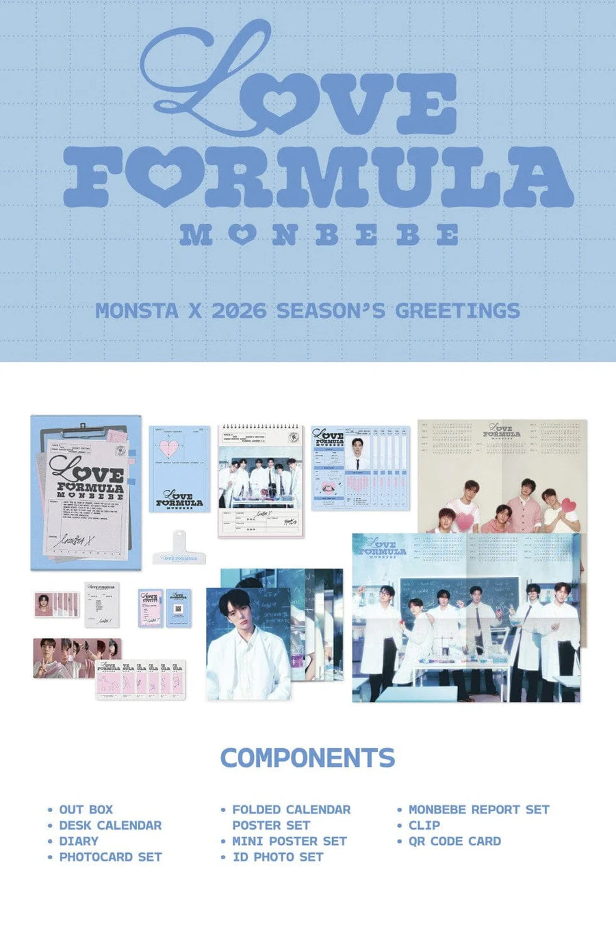 MONSTA X - 2026 SEASON'S GREETINGS [LOVE FORMULA MONBEBE]