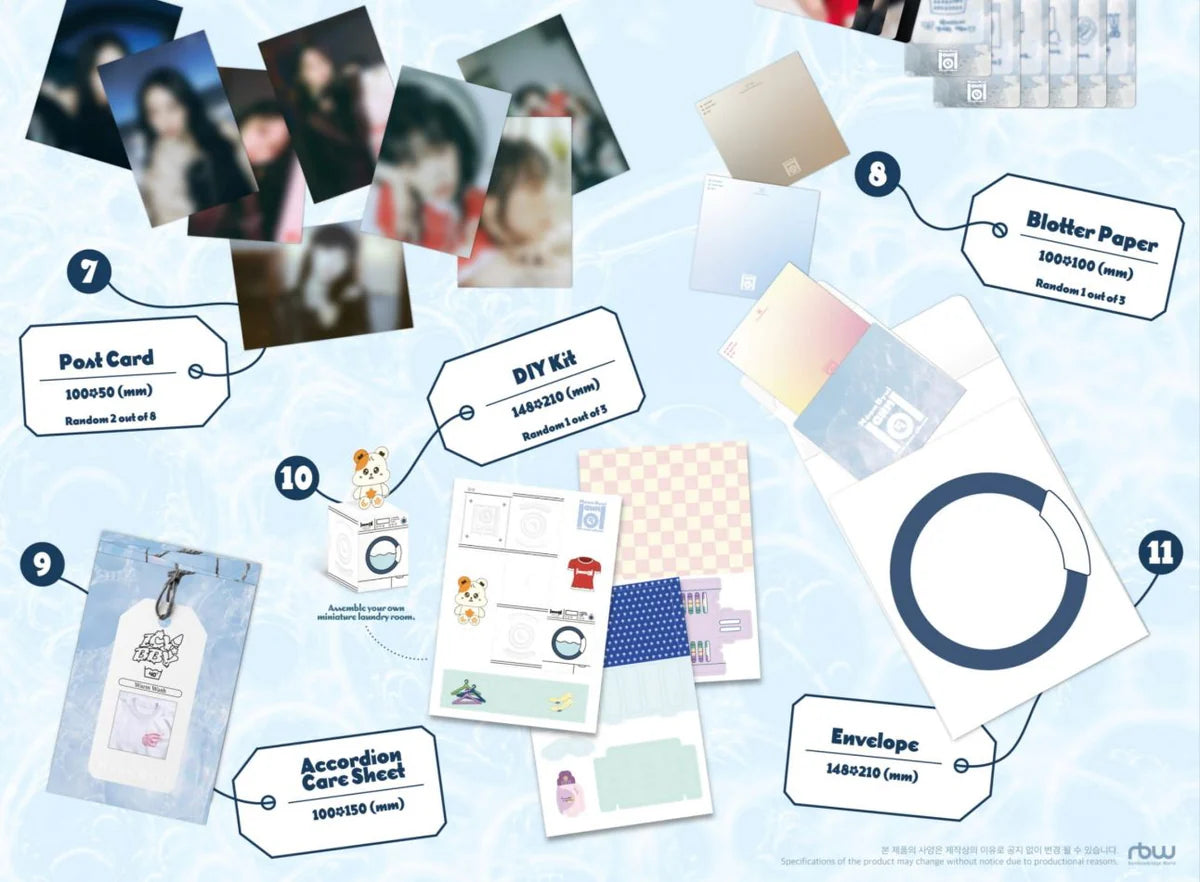 [SIGNED] Moon Byul - laundri - The 4th MINI ALBUM (WITH SPECIAL PHOTOCARD)