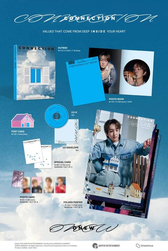 ONEW 4th Mini Album CONNECTION (Photobook Ver.)