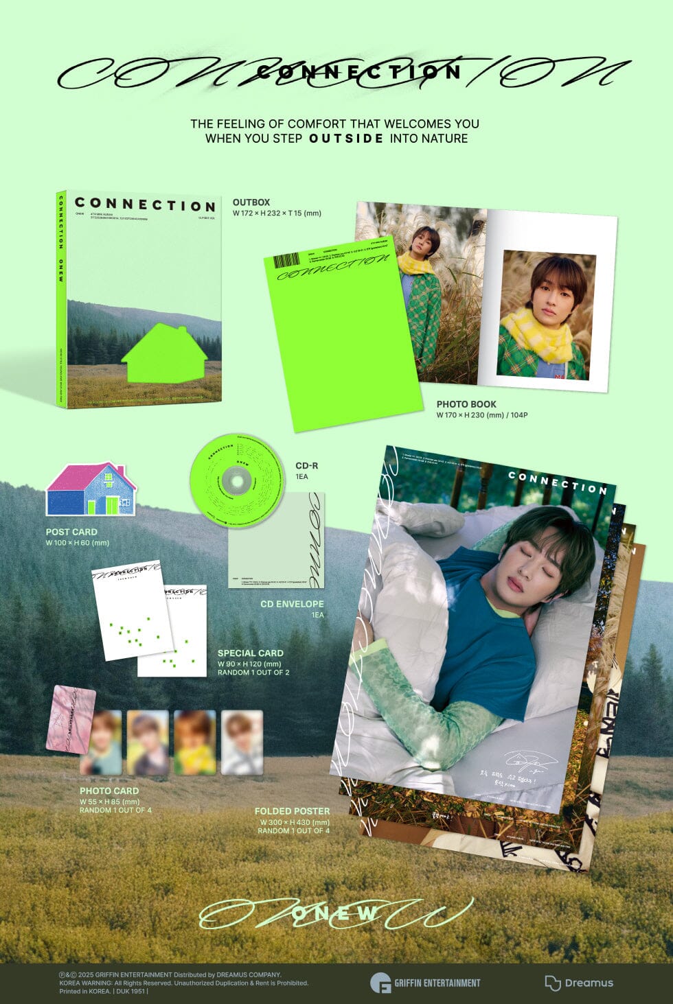 ONEW 4th Mini Album CONNECTION (Photobook Ver.)