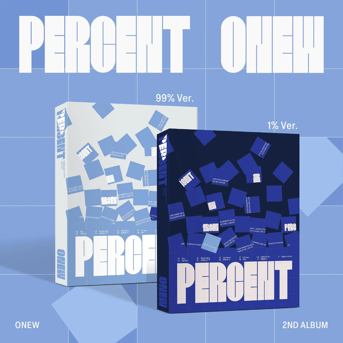 ONEW (SHINEE)-  2nd Full Album [PERCENT] (Photo Book ver.)
