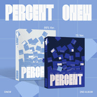 ONEW (SHINEE)-  2nd Full Album [PERCENT] (Photo Book ver.)