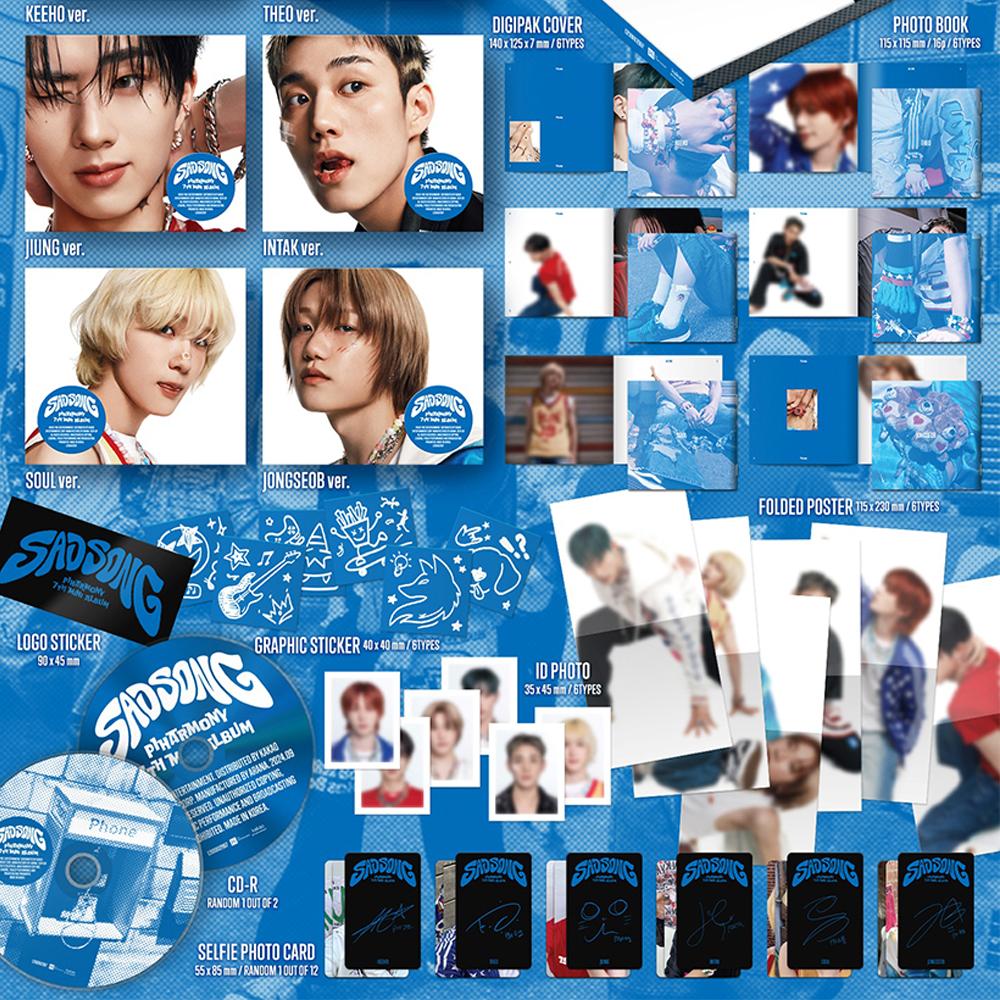 P1Harmony - SAD SONG (Digipak) - Hello82 POP UP Exclusive