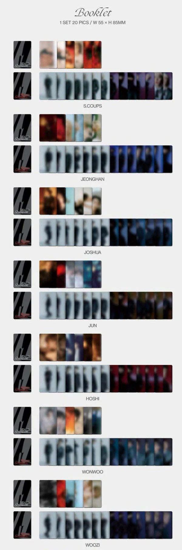 SEVENTEEN 9TH MINI ALBUM - ATTACCA (CARAT VER.)