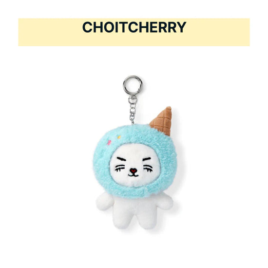 [PRE-ORDER] SEVENTEEN - PLUSH KEYRING [Ice Cream with MINITEEN Official MD]