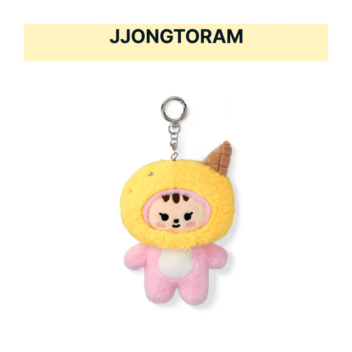 [PRE-ORDER] SEVENTEEN - PLUSH KEYRING [Ice Cream with MINITEEN Official MD]