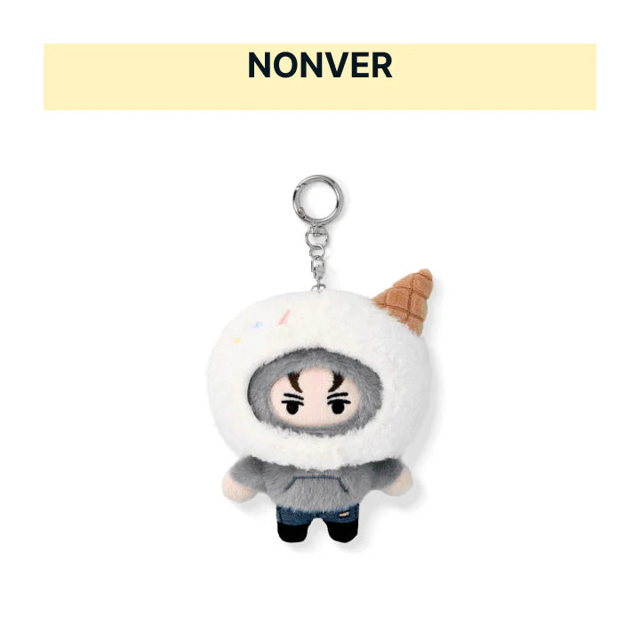 PRE-ORDER] SEVENTEEN - PLUSH KEYRING [Ice Cream with MINITEEN