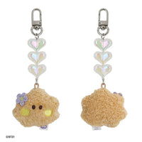 BT21 Beaded Doll Keyring [Face]- SHOOKY
