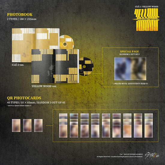 STRAY KIDS - CLE2: YELLOW WOOD (NORMAL VER)