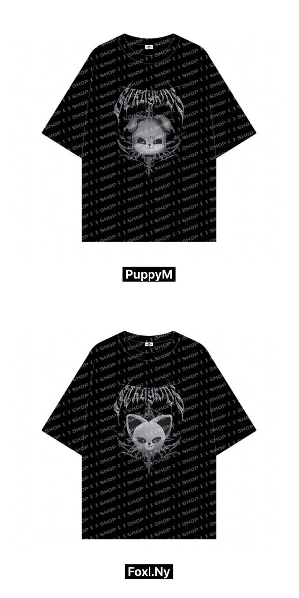 Tシャツ straykids 闇T ジニレット - EVIL dominATE スキズ 闇 skzoo 