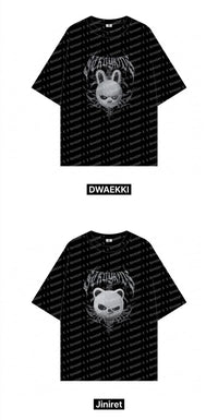 STRAY KIDS - EVIL SKZOO T-SHIRT (DOMINATE WORLD TOUR OFFICIAL MD)