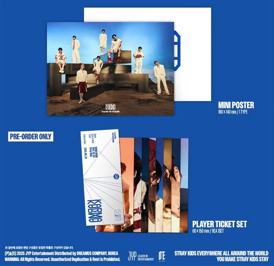 STRAY KIDS - KARMA  (THE 4TH FULL ALBUM)