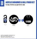 STRAY KIDS - Carabiner & ball pouch Set - KARMA POP UP STORE OFFICIAL MD 2