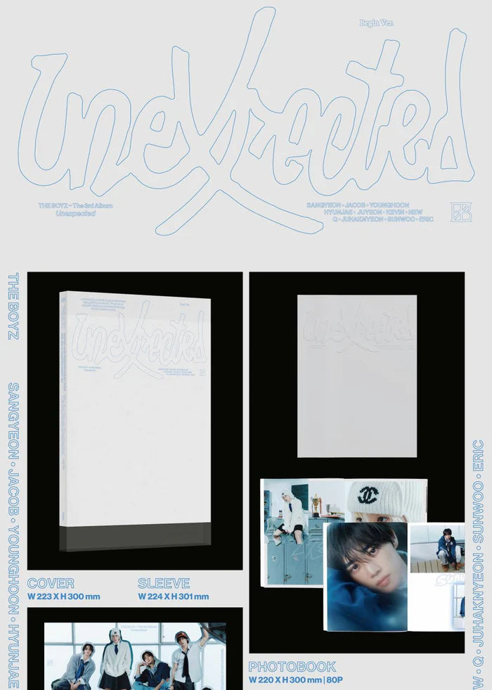 THE BOYZ The 3rd Album 'Unexpected' (Photobook Ver.)