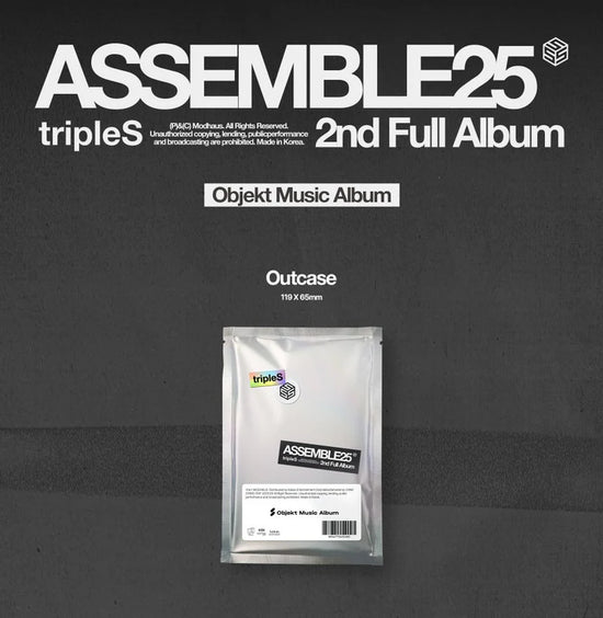 TRIPLE S - ASSEMBLE25 (OBJEKT MUSIC ALBUM)