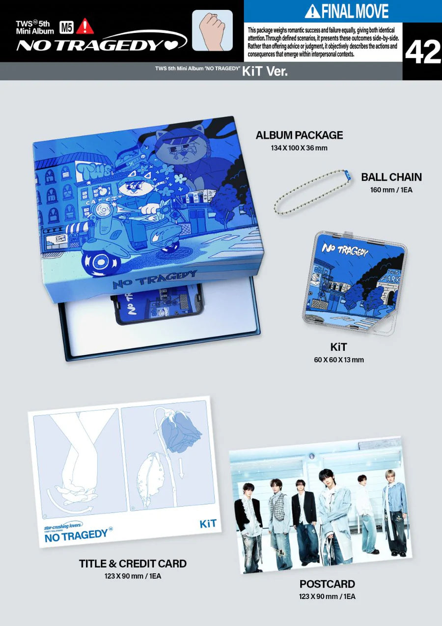[PRE-ORDER] TWS  - NO TRAGEDY (KiT Ver.)