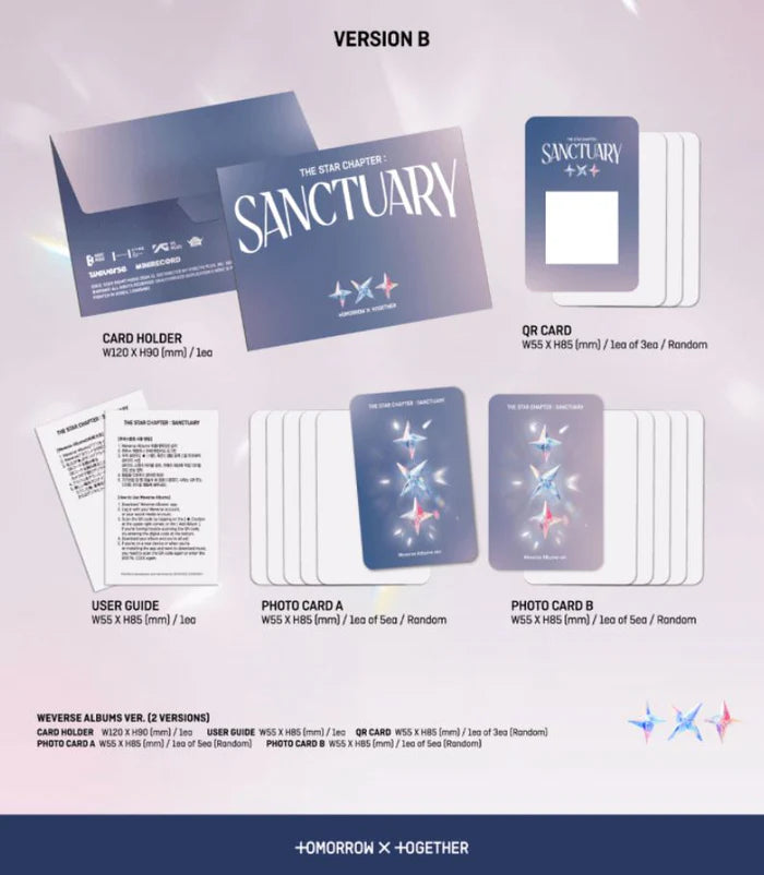 TOMORROW X TOGETHER - SANCTUARY (WEVERSE ALBUMS Ver.)