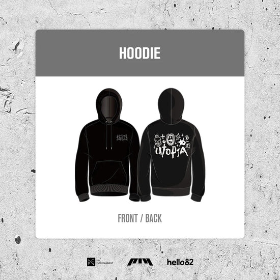 P1HARMONY - LIVE TOUR 2025 [P1ustage H : UTOP1A] IN EUROPE - HOODIE