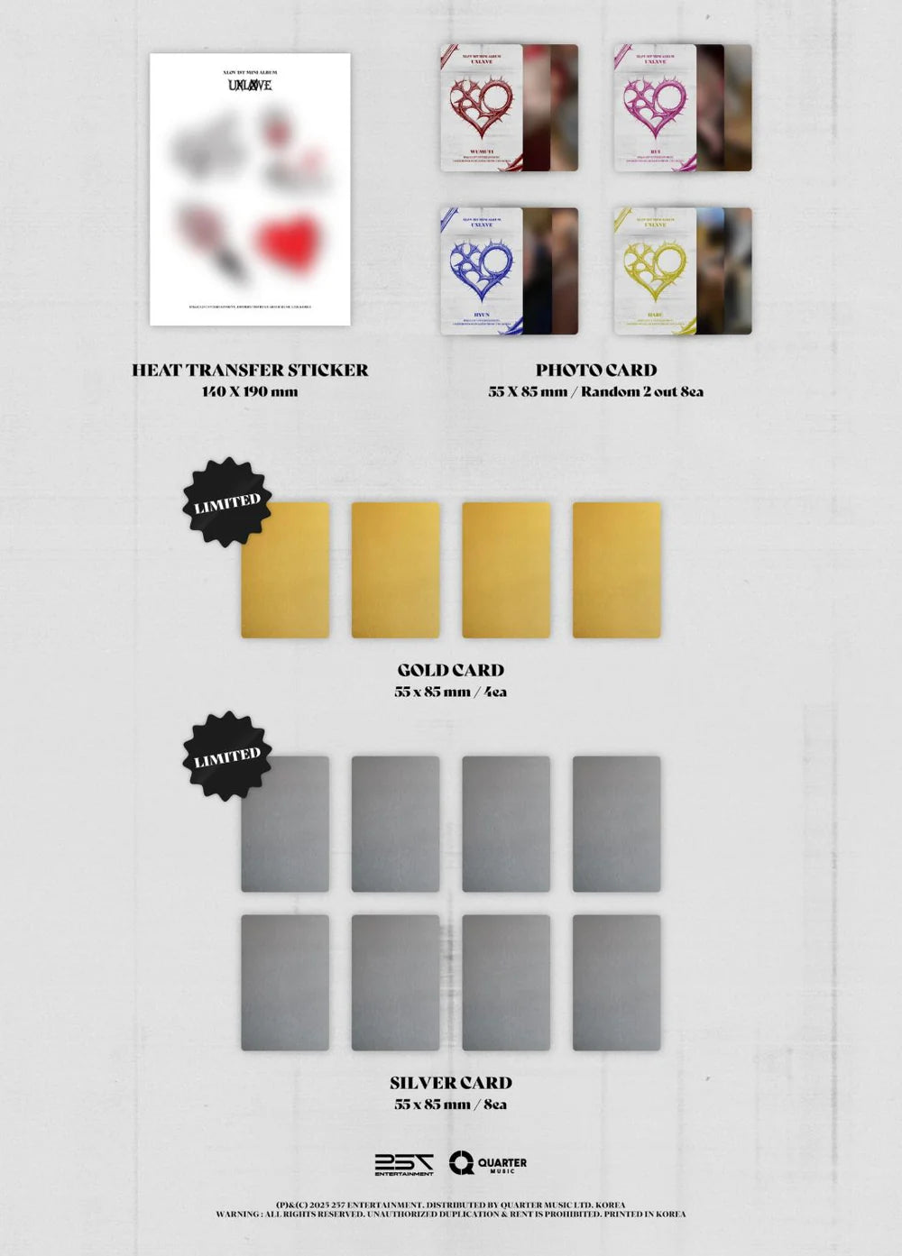 [PRE-ORDER] - SIGNED EVENT - XLOV - UXLXVE - SOLD OUT