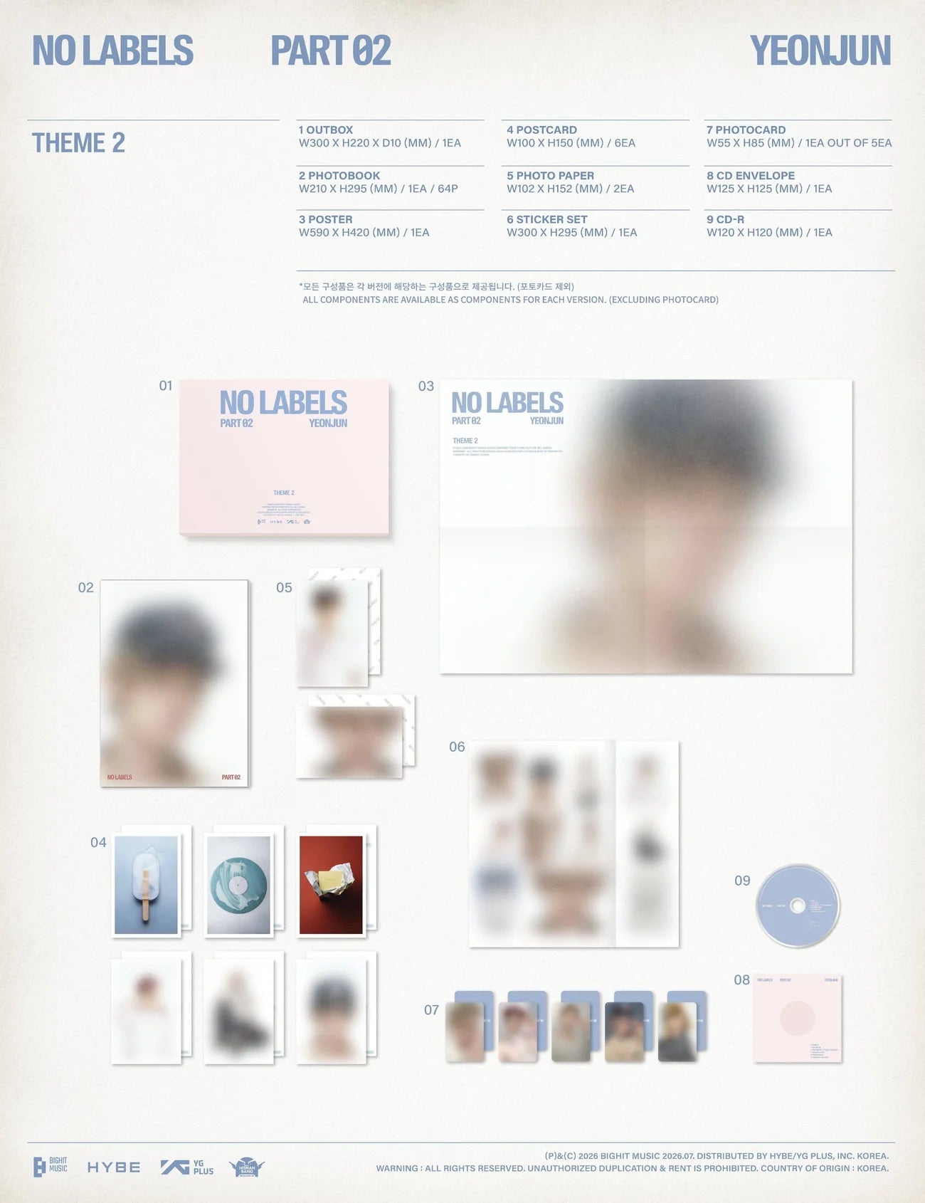 YEONJUN - NO LABELS: PART 02